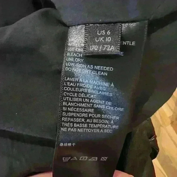 - Free People faux leather mini skirt, size 6, NWOT. - Picture 5 of 6